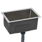 Fregadero de cocina hecho a mano acero inoxidable
