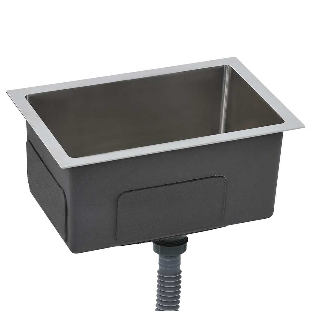Fregadero de cocina hecho a mano acero inoxidable
