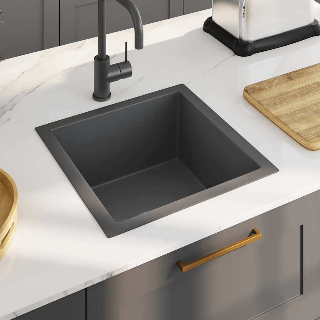 Fregadero de cocina hecho a mano acero inoxidable