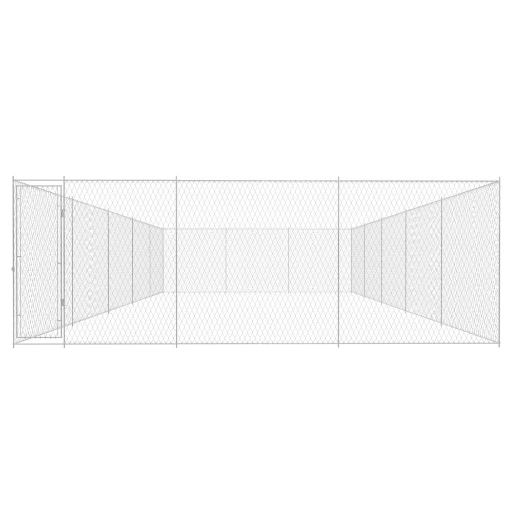 Perrera de exterior de acero galvanizado 950x570x185 cm