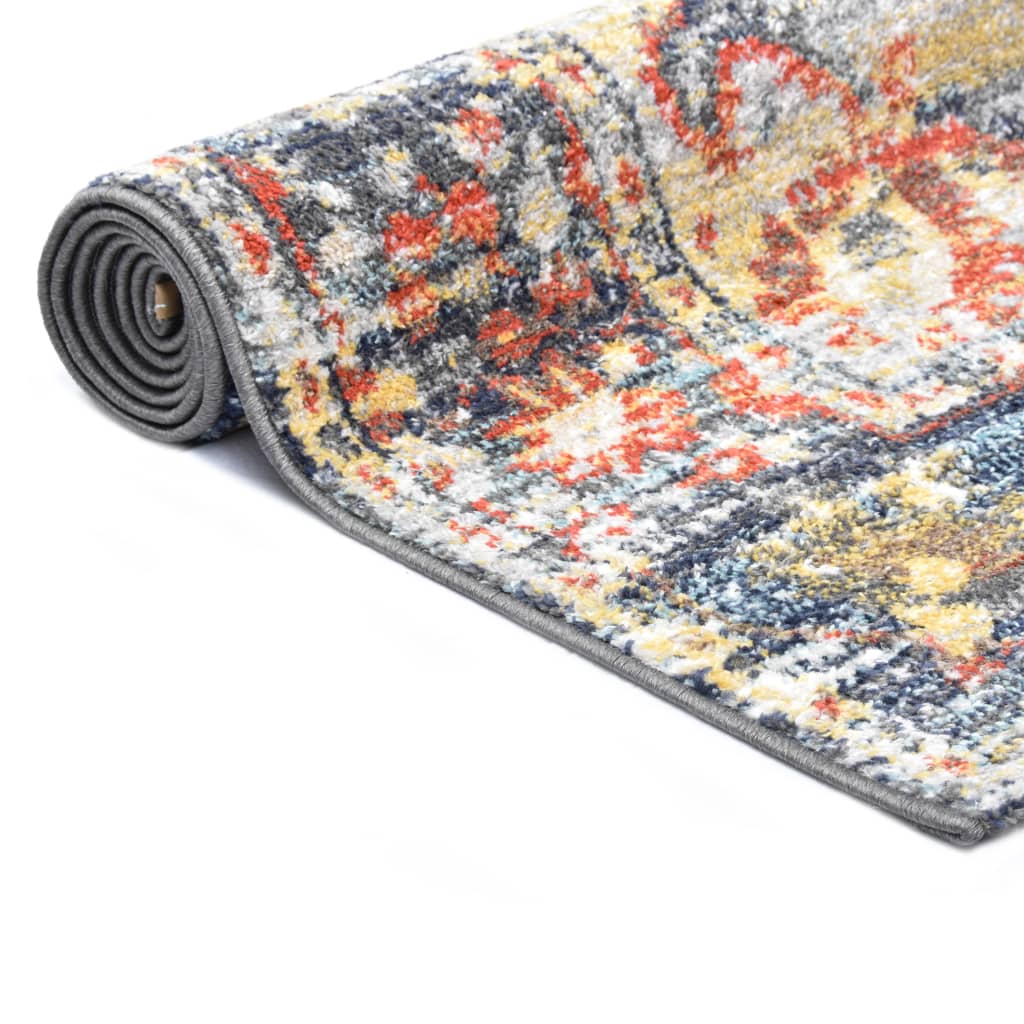Alfombra de PP azul 160x230 cm