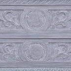 Aparador con 2 cajones madera maciza de caoba 90x30x60 cm