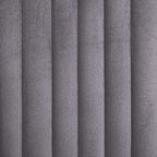 Sillas de comedor 2 unidades terciopelo gris