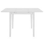 Juego de muebles de comedor 5 piezas MDF blanco