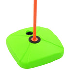Canasta de baloncesto y balón para niños