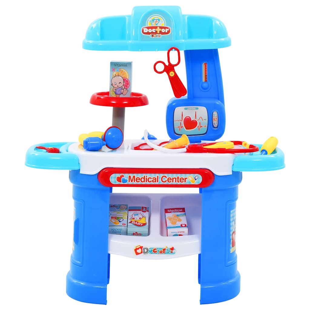 Juego de ir al médico para niños 15 piezas 38x30x67,5 cm