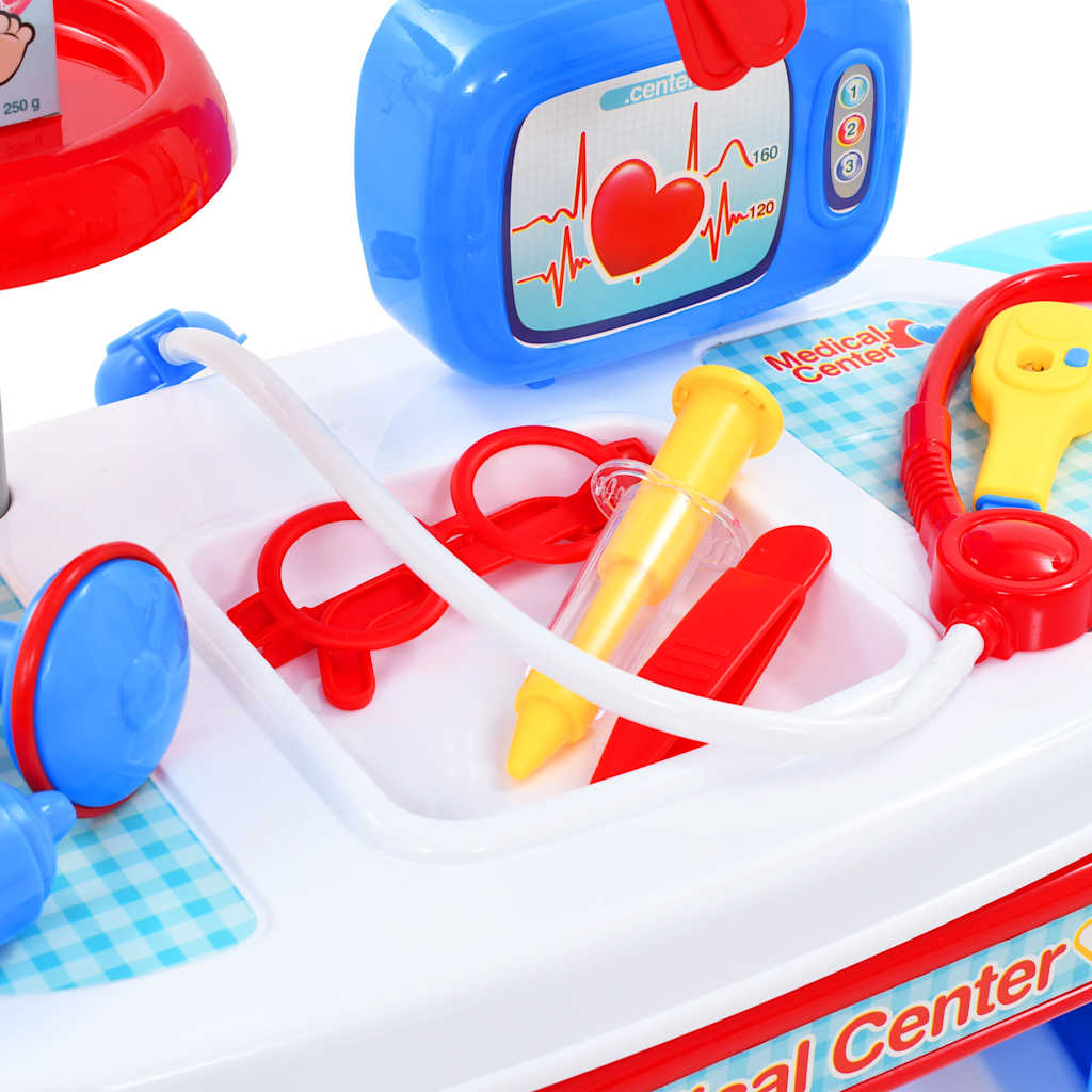 Juego de ir al médico para niños 15 piezas 38x30x67,5 cm
