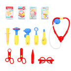 Juego de ir al médico para niños 15 piezas 38x30x67,5 cm