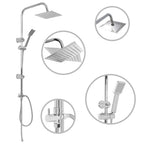 Kit de ducha combinado con ducha de mano acero inoxidable
