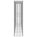 Muro de gaviones con cubierta acero galvanizado 300x50x200 cm