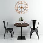 40 cm gold metal wall clock
