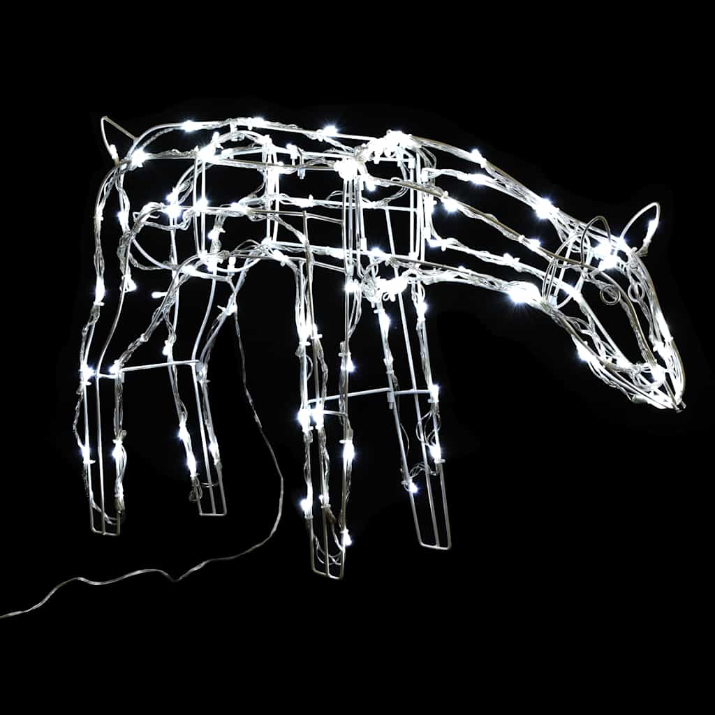 Renos de Navidad de luces 229 LEDs 3 piezas