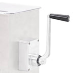 Mezcladora de carne con caja engranajes acero inox. plateado