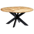 Mesa de comedor madera maciza de mango 110x50x76 cm