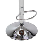 Taburetes de cocina 2 uds madera curvada cuero sintético crema
