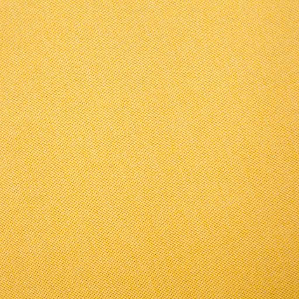 Conjunto de sofás 2 piezas tela amarillo