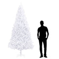 Árbol de Navidad artificial 400 cm blanco