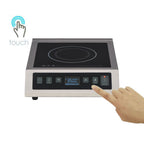 Placa de inducción eléctrica con pantalla táctil 3500 W