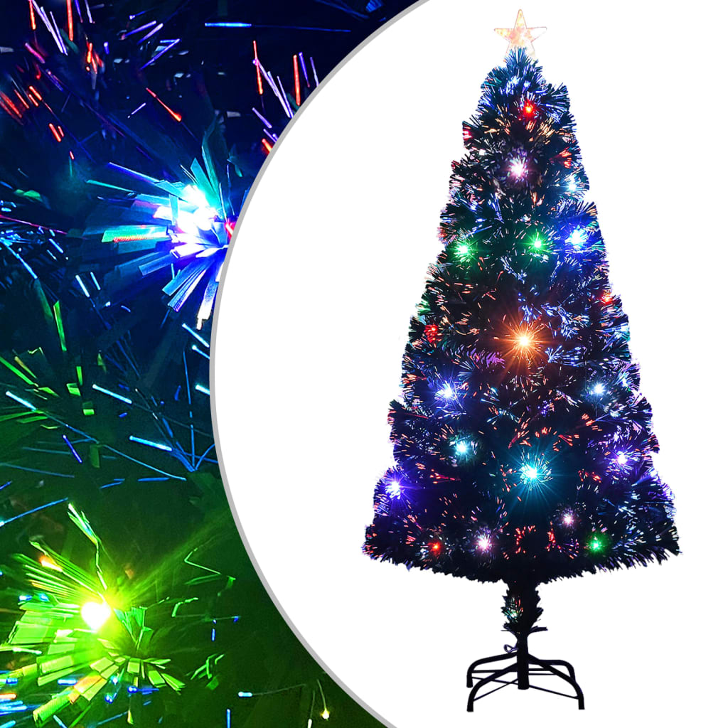 Árbol de Navidad Artificial de Esquina Verde 180 cm PVC y Metal