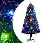 Árbol de Navidad Artificial de Esquina Verde 180 cm PVC y Metal