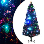 Árbol de Navidad Artificial de Esquina Verde 180 cm PVC y Metal