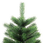 Árbol de Navidad artificial hojas realistas verde 65 cm