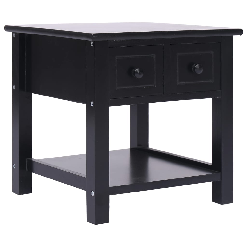 Solid oak side table 40x50 cm