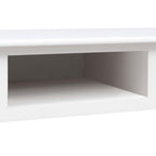 Escritorio de madera blanco 110x45x76 cm