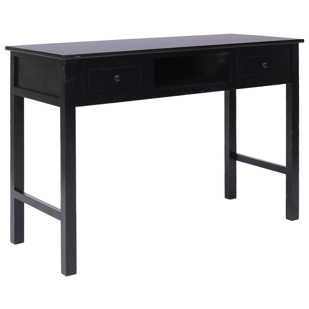 White wooden desk 110x45x76 cm