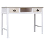 Mesa consola de madera 110x45x76 cm