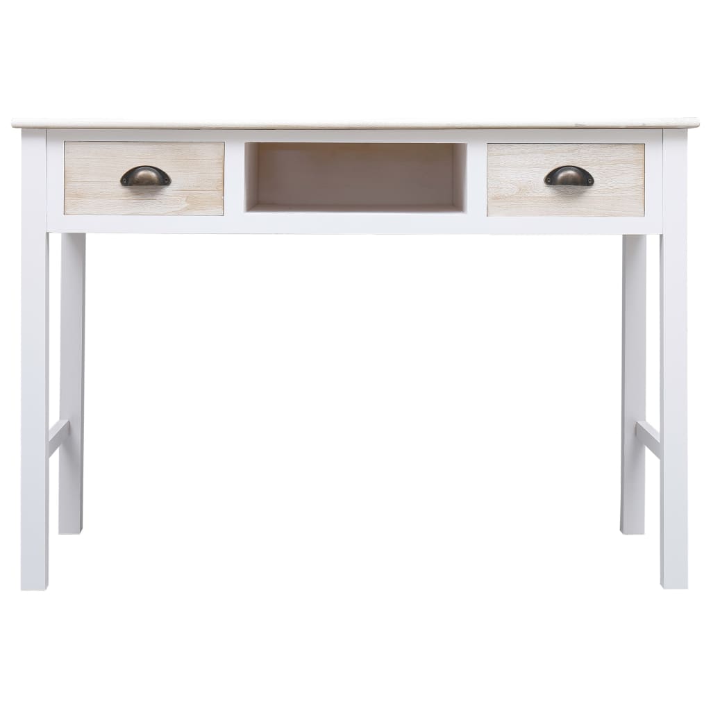 Mesa consola de madera 110x45x76 cm