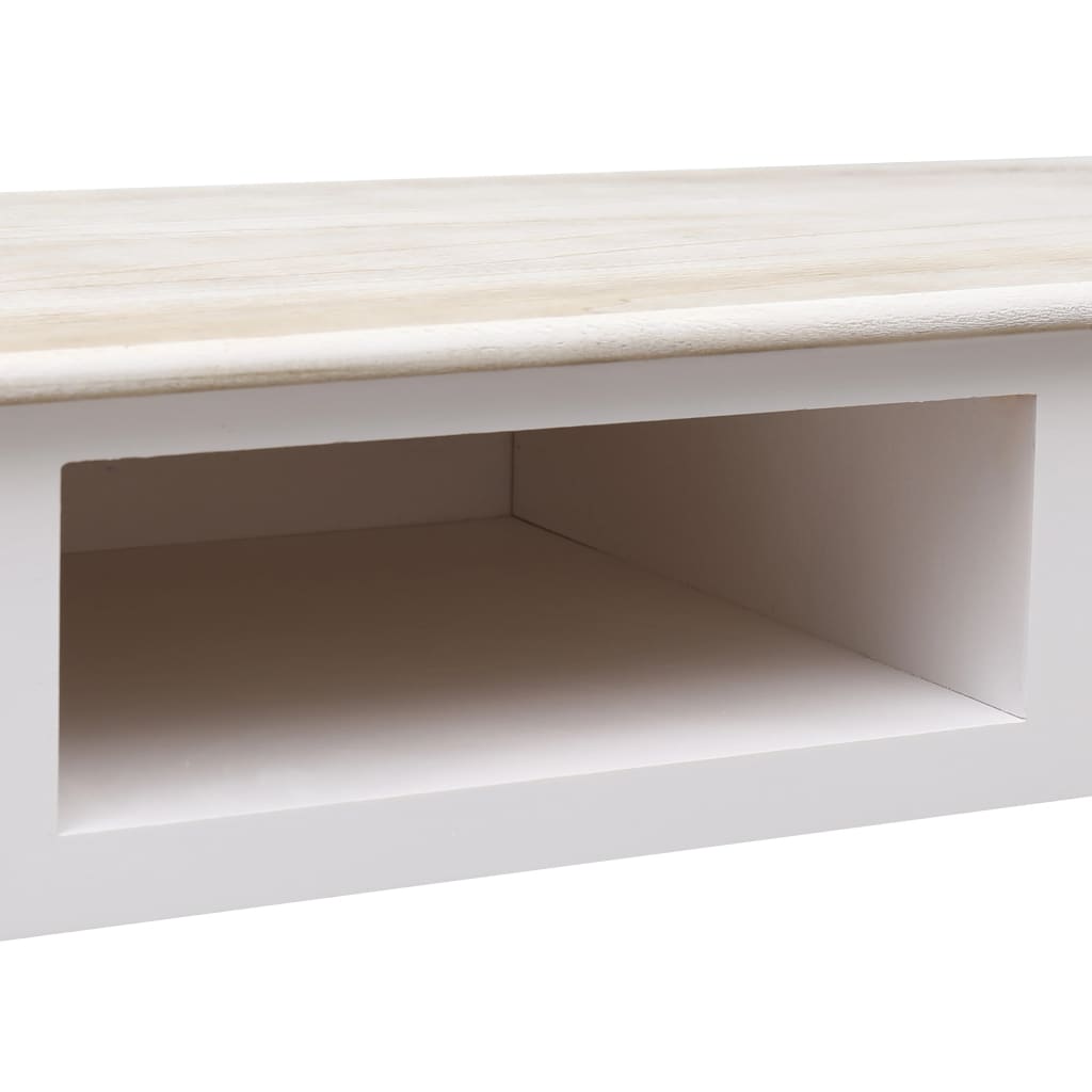 Mesa consola de madera 110x45x76 cm