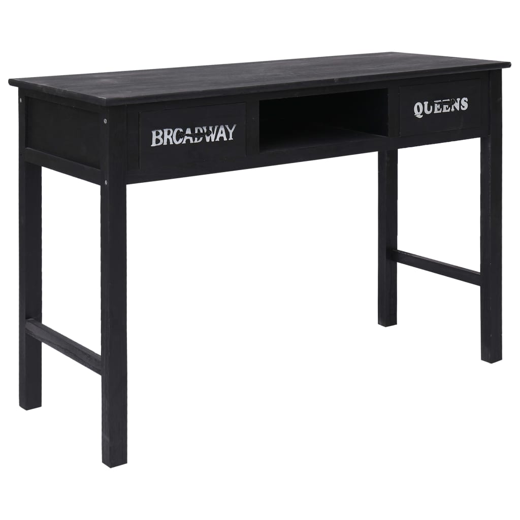 Wooden console table 110x45x76 cm