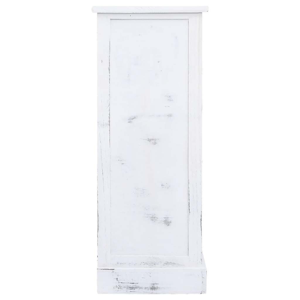 Cajonera de madera blanca 60x30x75 cm