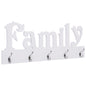 Perchero de pared FAMILY 74x29,5 cm