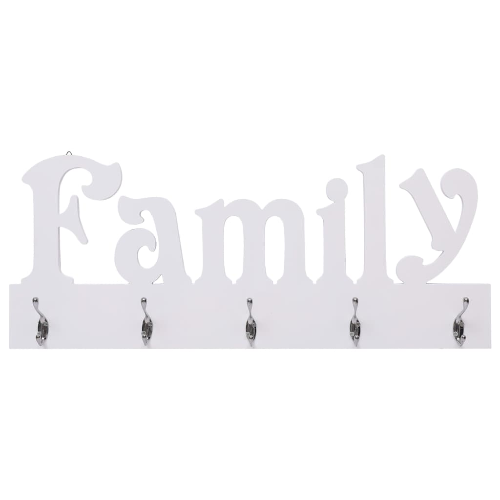 Perchero de pared FAMILY 74x29,5 cm