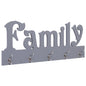 Perchero de pared FAMILY 74x29,5 cm