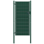 Puerta de valla de PVC y acero 100 x 100 cm antracita