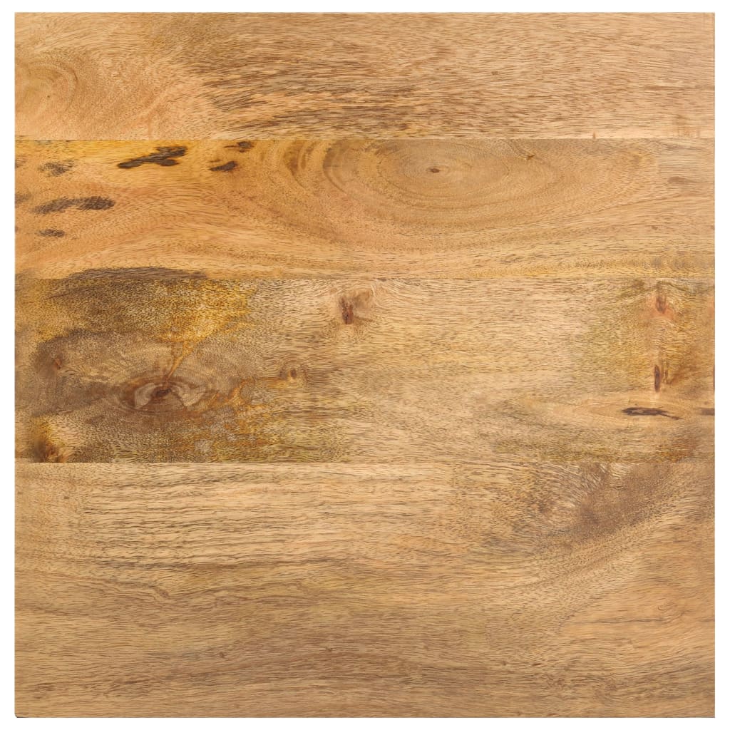 Mesa auxiliar de madera maciza de mango 43x43x40 cm