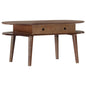 Solid acacia wood coffee table 100x50x46 cm