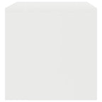 Mueble para TV madera contrachapada blanco 100x40x40 cm