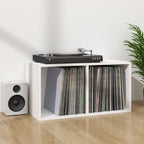 Caja para discos de vinilo madera contrachapada 71x34x36 cm