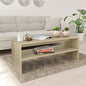 White Plywood Coffee Table 100x40x40 cm