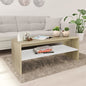 White Plywood Coffee Table 100x40x40 cm