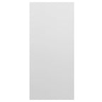 Estantería/Aparador contrachapada blanco brillo 66x30x130 cm