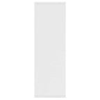 Estantería/Aparador madera contrachapada blanco 50x25x80 cm