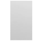 Estantería/Aparador madera contrachapada blanco 50x25x80 cm