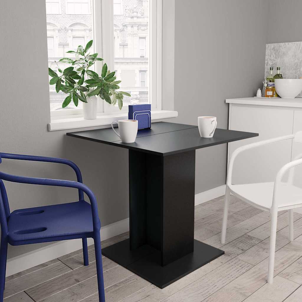 Mesa comedor madera ingeniería madera envejecida 110x60x75 cm