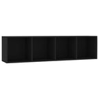 Estantería/mueble de TV blanco 143x30x36 cm