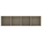 Estantería/mueble de TV roble Sonoma 143x30x36 cm